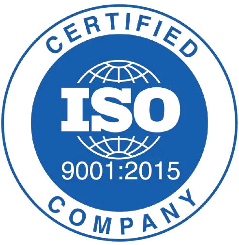 ISO 9001:2015 Certified Company